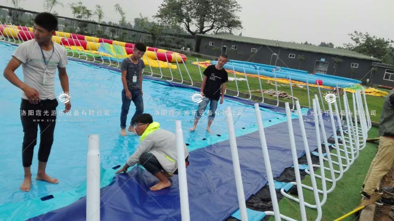 龙里支架游泳池